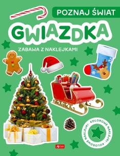 Okładka książki Poznaj świat. Gwiazdka. Zabawa z naklejkami