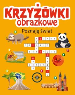 Okładka książki Poznaję świat. Krzyżówki obrazkowe