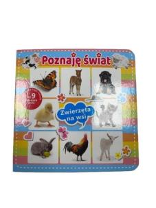 Okładka książki Poznaję Świat. Zwierzęta na wsi