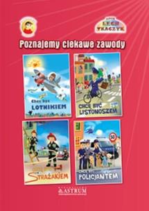 Poznajemy ciekawe zawody + CD. Autor: Lech Tkaczyk. Multiszop.pl Okładka książki Poznajemy ciekawe zawody + CD