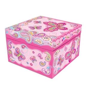 Opakowanie Pozytywka kwadrat Motylki