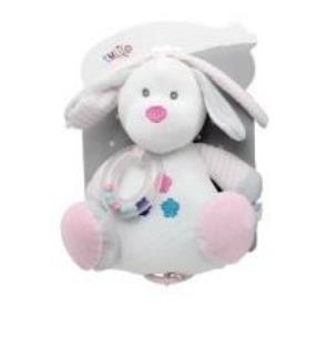 Opakowanie Pozytywka pies biały 18cm