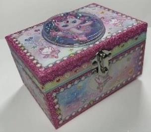 Opakowanie Pozytywka prostokątna Kot Baletnica