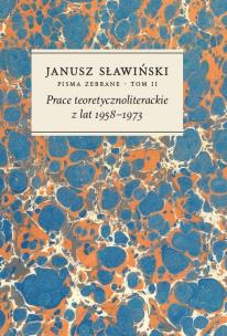 Okładka książki Prace teoretycznoliterackie z lat 1958-1973 Tom 2