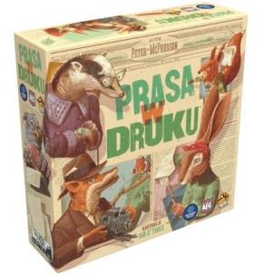 Prasa w druku. Wydawca: Lucky Duck Games Polska. Multiszop.pl Opakowanie Prasa w druku