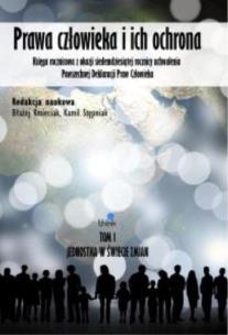 Okładka książki Prawa człowieka i ich ochrona T.1