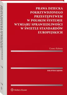 Prawa dziecka pokrzywdzonego przestępstwem w polskim systemie wymiaru sprawiedliwości w świetle standardów europejskich. Autor: Kulesza Cezary. Multiszop.pl Okładka książki Prawa dziecka pokrzywdzonego przestępstwem w polskim systemie wymiaru sprawiedliwości w świetle standardów europejskich