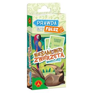 Opakowanie Prawda czy fałsz? Niesamowite zwierzęta ALEX