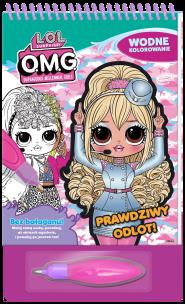 Okładka książki Prawdziwy odlot. L.O.L. Surprise! Wodne kolorowanie
