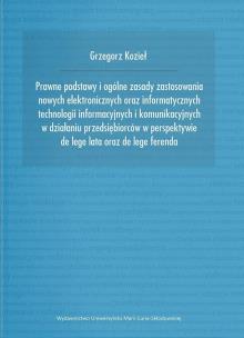Okładka książki Prawne podstawy i ogólne zasady zastosowania...