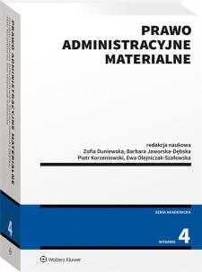 Okładka książki Prawo administracyjne materialne