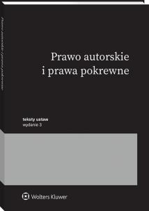 Prawo autorskie i prawa pokrewne. Przepisy. Autor:   Praca zbiorowa. Multiszop.pl Okładka książki Prawo autorskie i prawa pokrewne. Przepisy