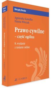 Okładka książki Prawo cywilne - część ogólna z testami online