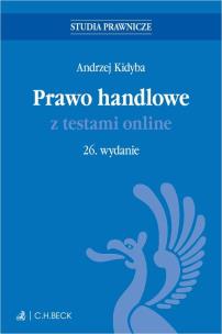 Okładka książki Prawo handlowe z testami online