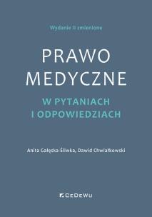 Okładka książki Prawo medyczne w pytaniach i odpowiedziach (wyd. II zmienione)