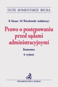 Okładka książki Prawo o postępowaniu przed sądami w.8