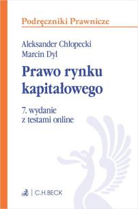 Okładka książki Prawo rynku kapitałowego z testami online