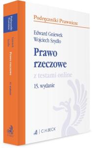 Okładka książki Prawo rzeczowe z testami online w.15