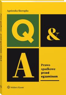 Prawo spadkowe. Przed egzaminem. Autor: Skorupka Agnieszka. Multiszop.pl Okładka książki Prawo spadkowe. Przed egzaminem