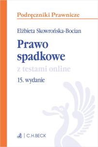 Okładka książki Prawo spadkowe z testami online