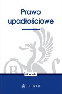 Okładka książki Prawo upadłościowe wyd. 40