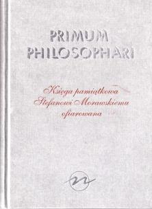 Okładka książki Primum Philosophari