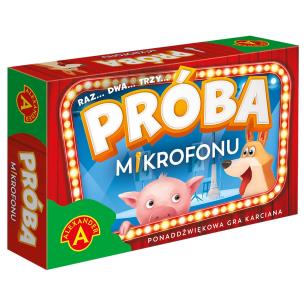 Opakowanie Próba mikrofonu ALEX