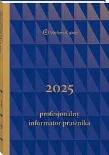 Opakowanie Profesjonalny Informator Prawnika 2025 granatowy