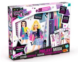 Projekt moda - zestaw portfolio. Wydawca: EPEE. Multiszop.pl Opakowanie Projekt moda - zestaw portfolio