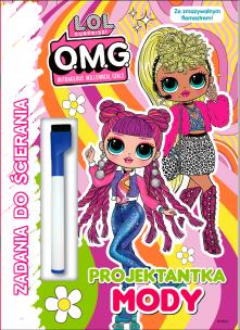 Okładka książki Projektantka mody. Zadania do ścierania. L.O.L. Surprise!
