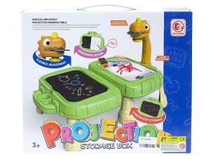 Opakowanie Projektor na baterie wymienne obrazki, akcesoria