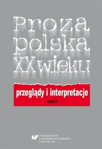 Okładka książki Proza polska XX wieku. Przeglądy i interpretacje