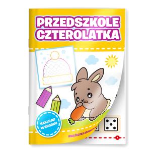 Przedszkole czterolatka. Autor: Opracowanie zbiorowe. Multiszop.pl Okładka książki Przedszkole czterolatka