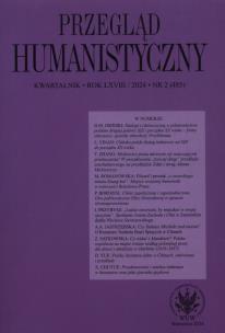 Opakowanie Przegląd Humanistyczny 2/2024