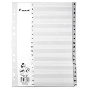 Opakowanie Przekładki A4 1-20