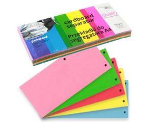 Opakowanie Przekładki do segregatora mix