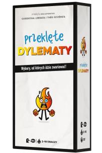 Przeklęte dylematy REBEL. Wydawca: Rebel. Multiszop.pl Opakowanie Przeklęte dylematy REBEL