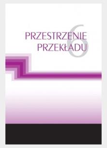 Okładka książki Przestrzenie przekładu T.6