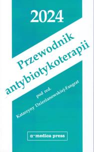 Okładka książki Przewodnik antybiotykoterapii 2024