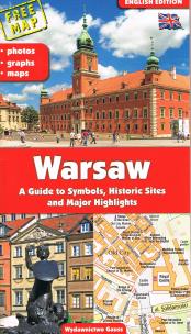 Okładka książki Przewodnik 'Warszawa '-wydanie angielskie 2023