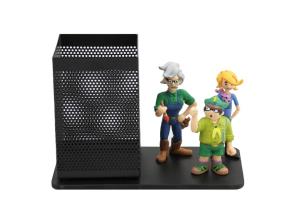 Opakowanie Przybornik biurkowy z figurkami: Papcio, A'Tomek..