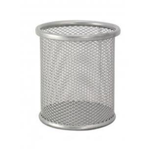 Przybornik na długopisy metalowy srebrny MEMOBE. Wydawca: MemoBe. Multiszop.pl Opakowanie Przybornik na długopisy metalowy srebrny MEMOBE