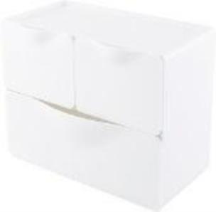 Opakowanie Przybornik nabiurkowy 3 - komorowy biały