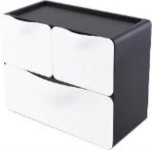 Opakowanie Przybornik nabiurkowy 3 - komorowy czarny