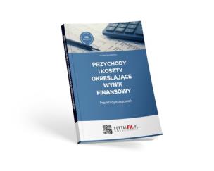 Okładka książki Przychody i koszty określające wynik finansowy