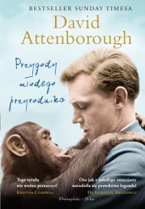 Przygody młodego przyrodnika. Autor: David Attenborough. Multiszop.pl Okładka książki Przygody młodego przyrodnika