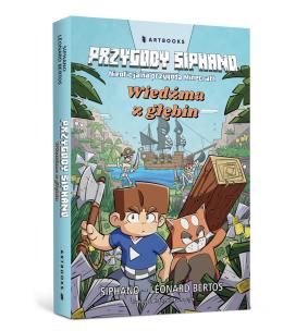 Przygody Siphano. Siphano i Wiedźma z głębin. Autor: Bertos Leonard. Multiszop.pl Okładka książki Przygody Siphano. Siphano i Wiedźma z głębin
