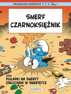 Przygody Smerfów T.7 Smerf Czarnoksiężnik. Autor: Peyo, Gos, Yvan Delporte. Multiszop.pl Okładka książki Przygody Smerfów T.7 Smerf Czarnoksiężnik