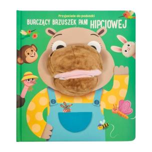 Okładka książki Przyjaciele do poduszki. Hipopotam