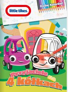 Okładka książki Przyjaciele na 4 kółkach